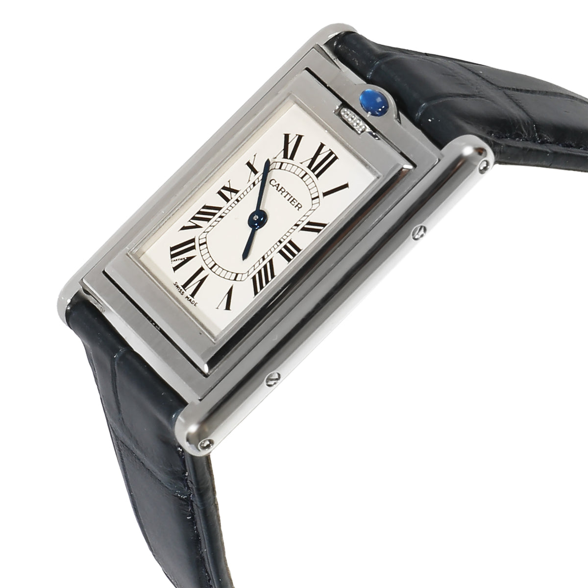 Basculante de Cartier 2405 Womens Watch in  Stainless Steel