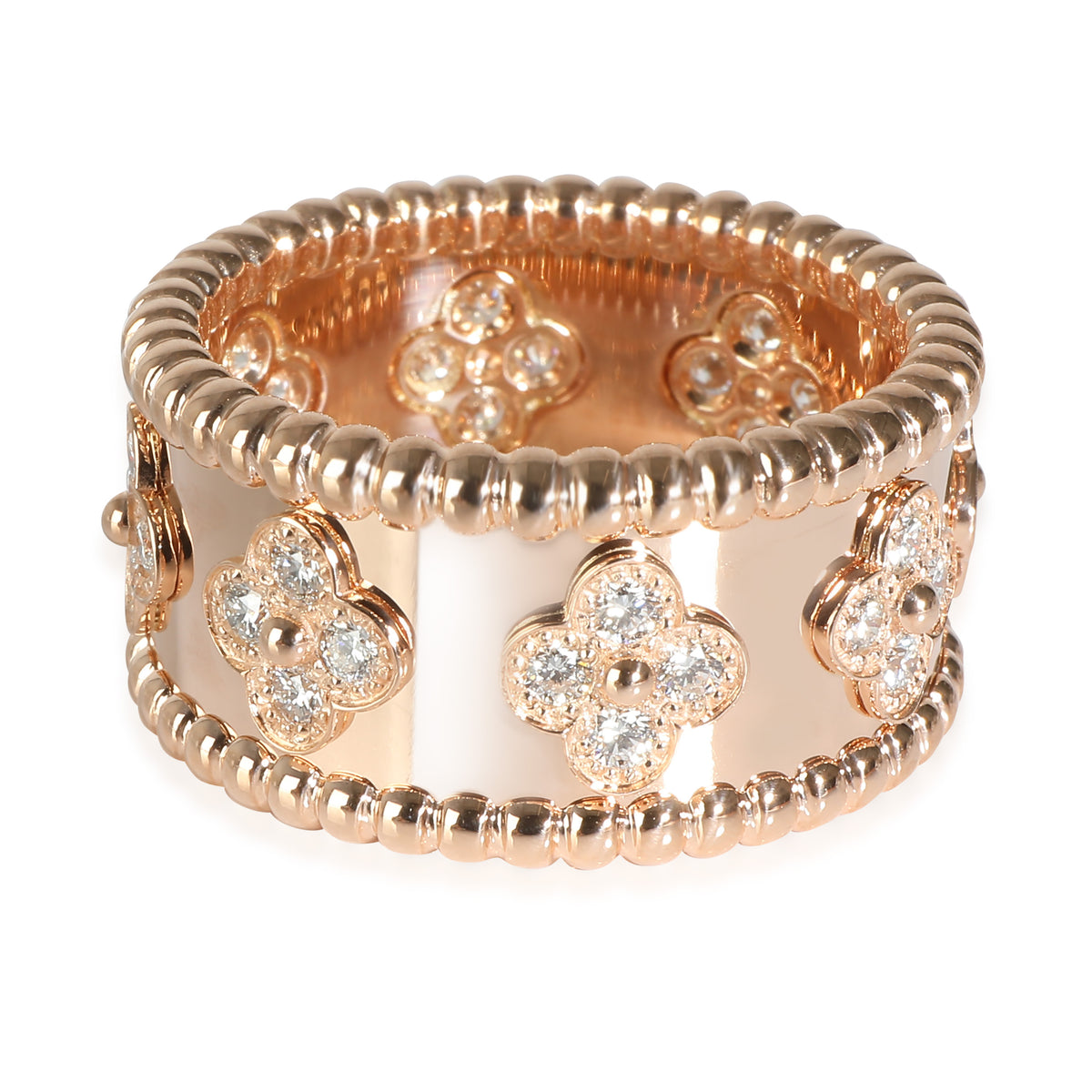 Perlee Band in 18K Rose Gold 0.71 CTW