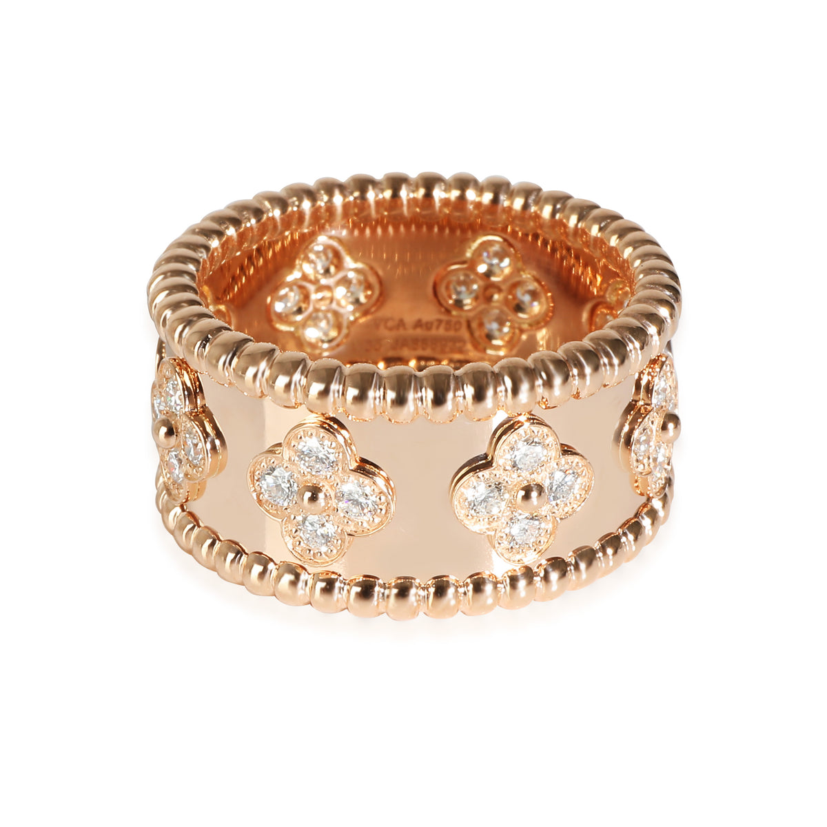 Perlee Band in 18K Rose Gold 0.71 CTW