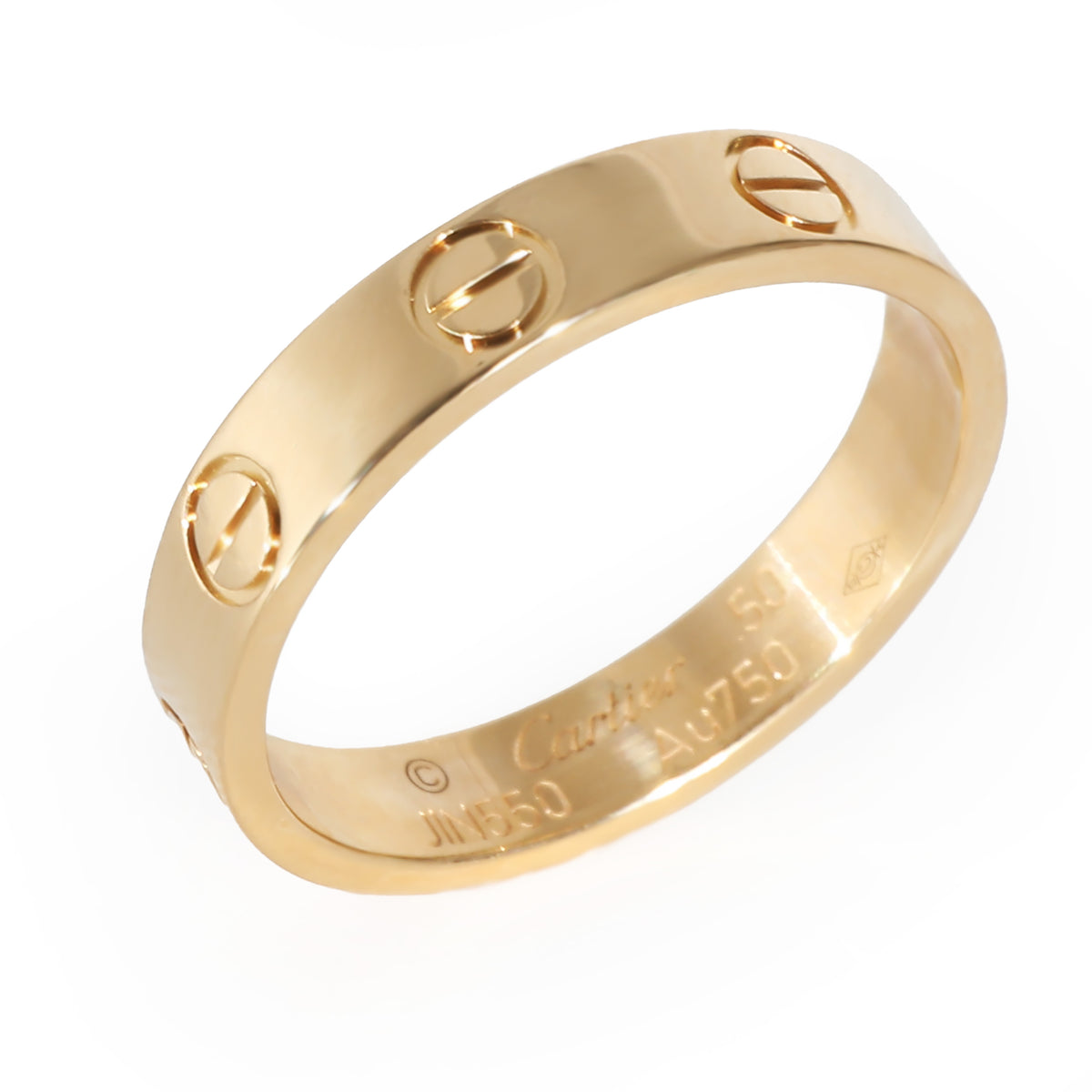 Love Wedding Band (Yellow Gold)