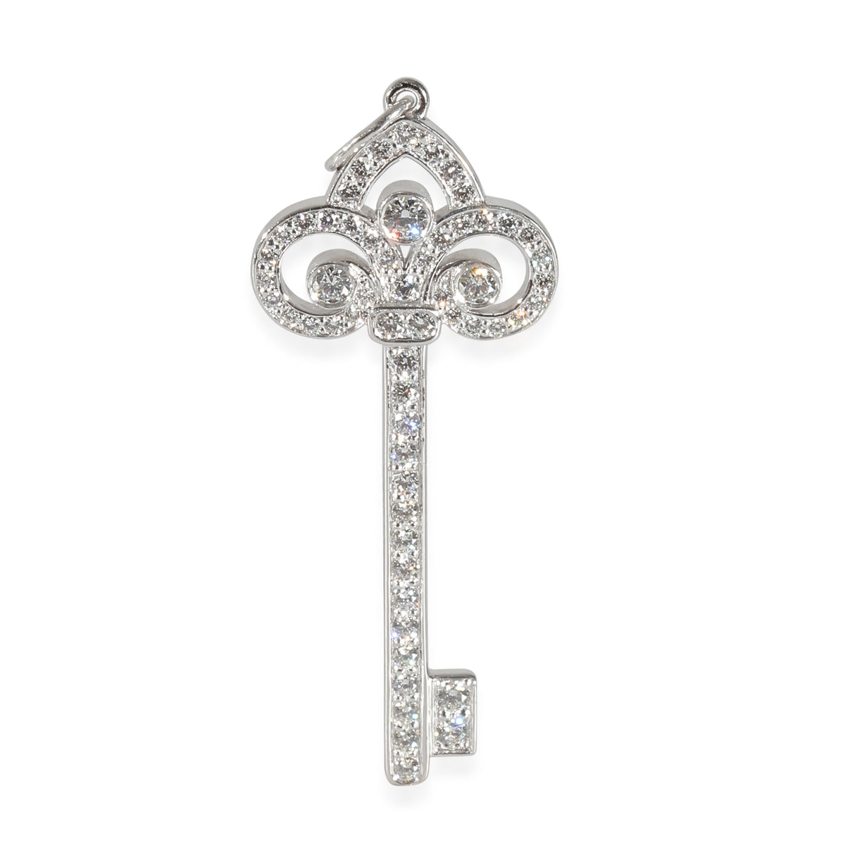 Tiffany Keys Pendant in  Platinum 0.33 CTW