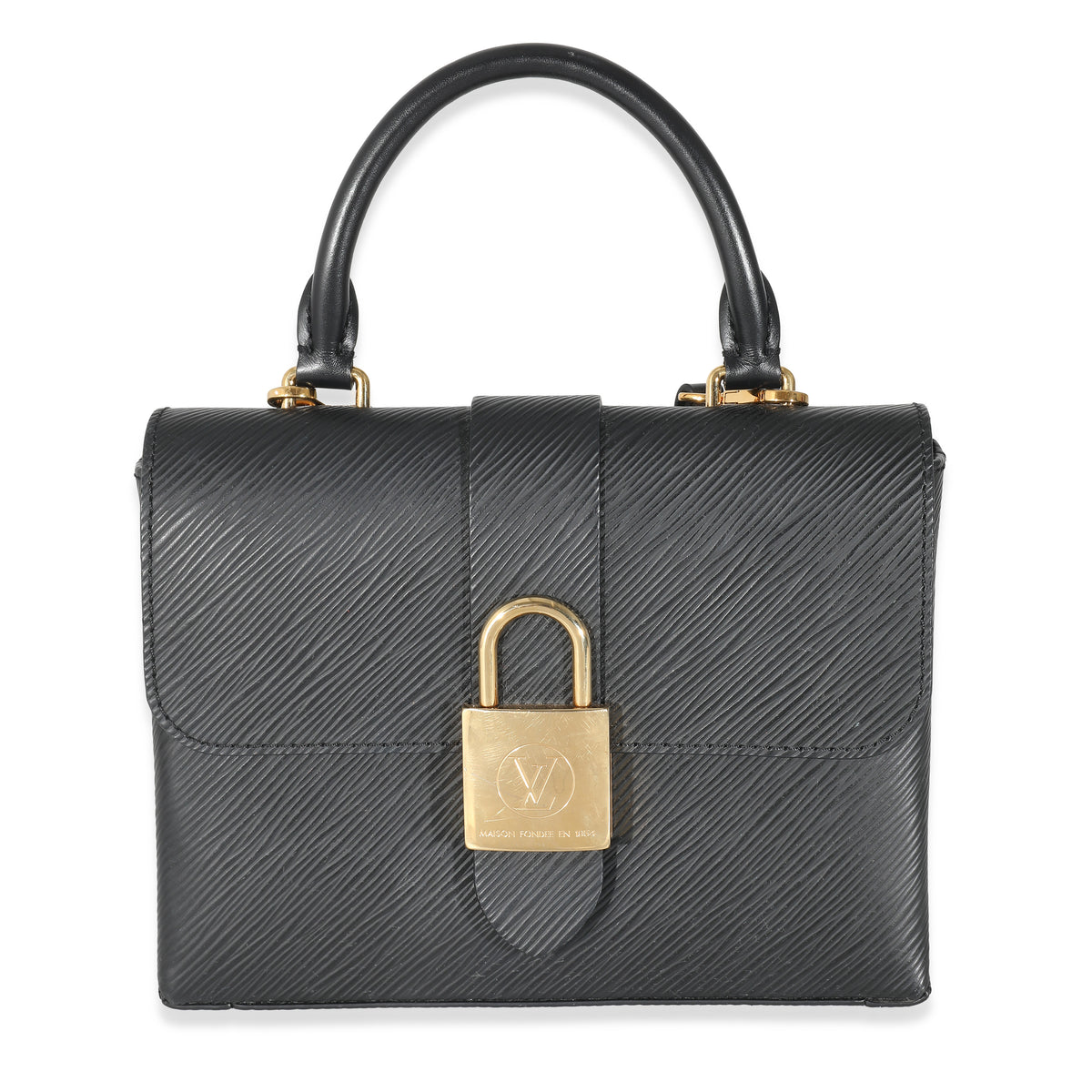 Louis Vuitton Black Epi Locky BB Handbag fv