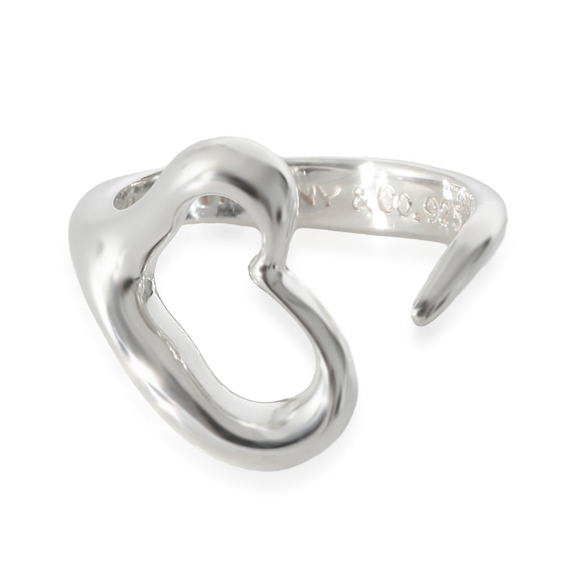 Tiffany & Co. Elsa Peretti Open Heart Ring in Sterling Silver