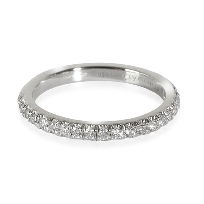 Soleste Half Eternity Band in Platinum