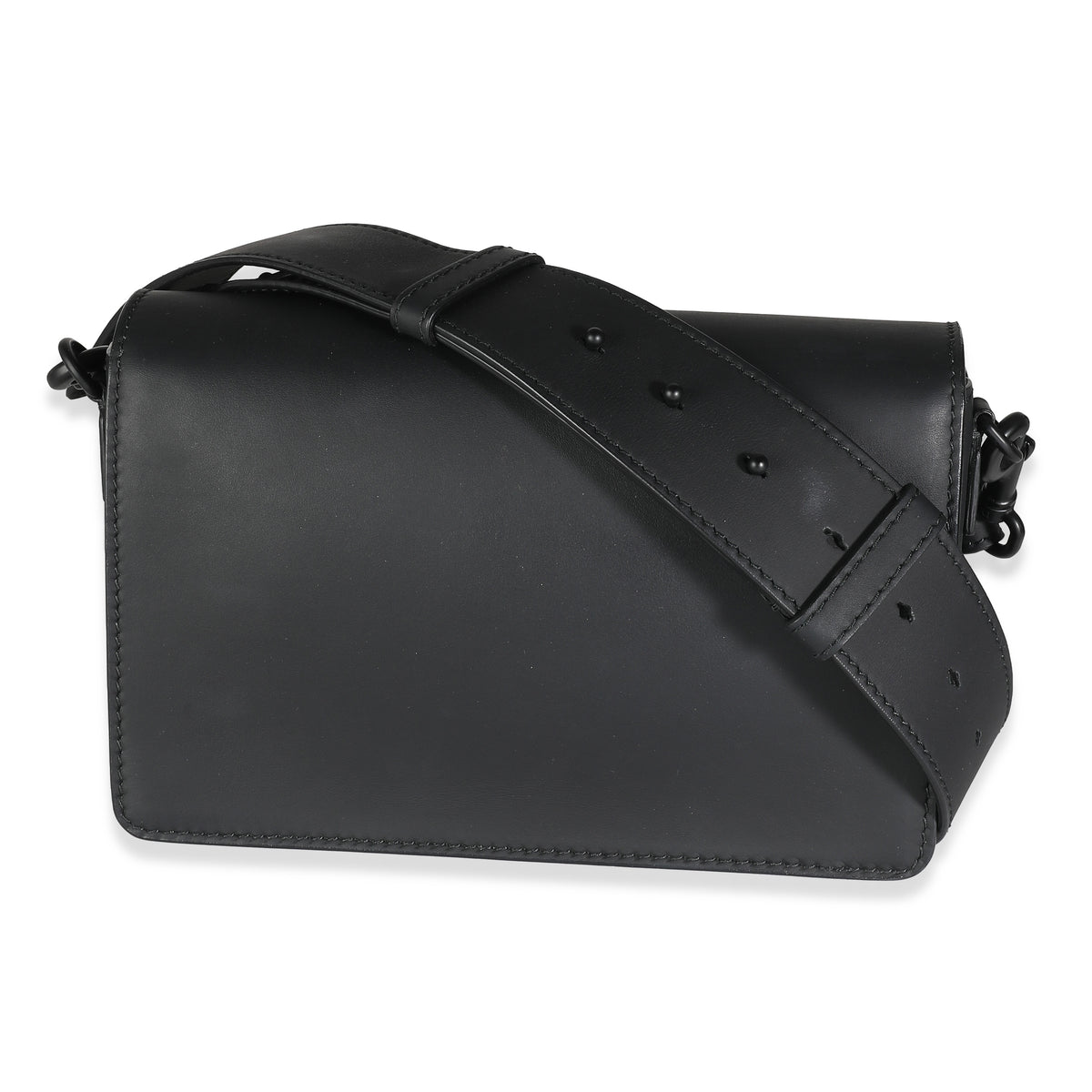 Black Ultramatte Calfskin Dio(r)revolution Flap Bag