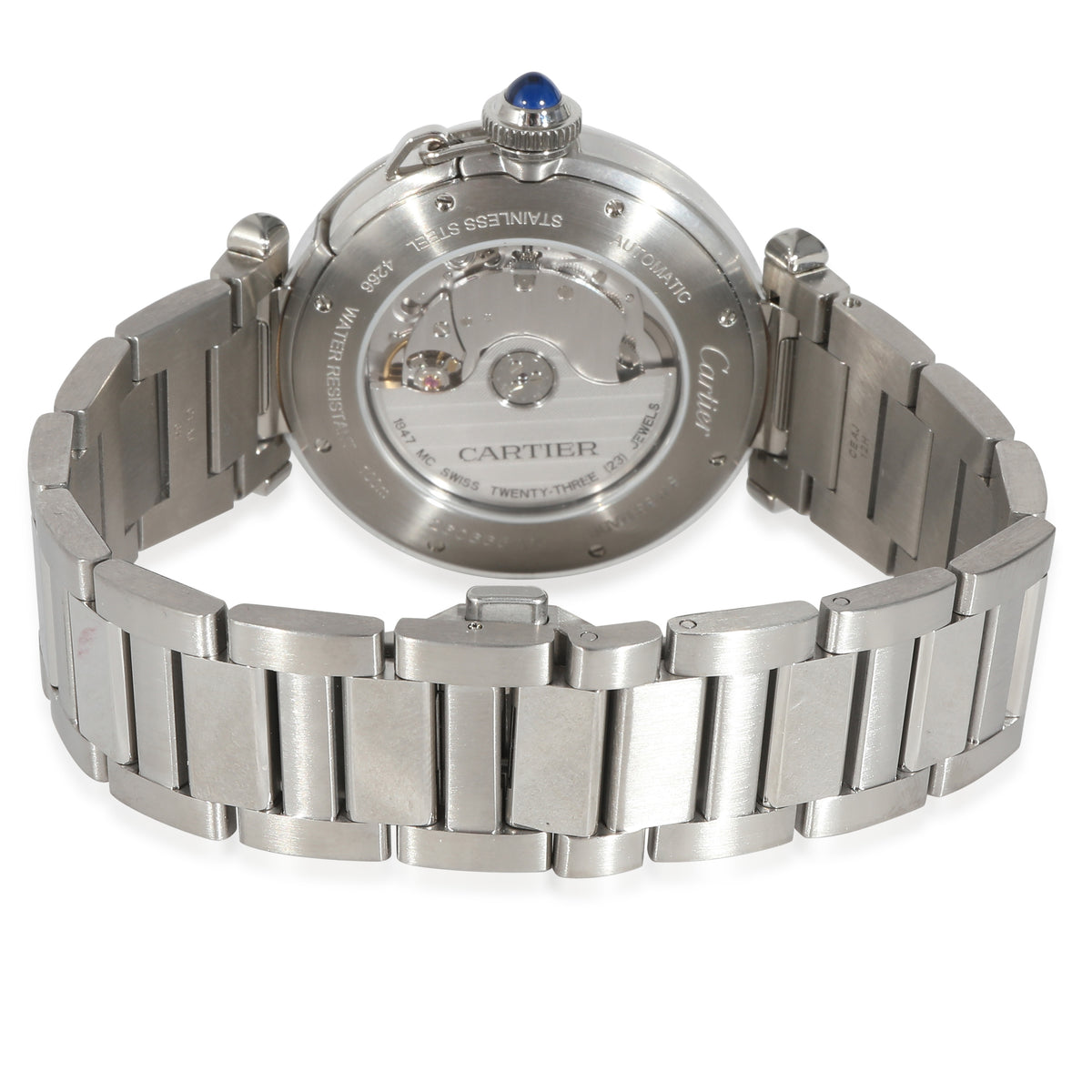 Pasha de Cartier WSPA0009 Mens Watch in  Stainless Steel