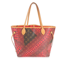 x Yayoi Kusama Monogram Canvas Red Infinity Dots Neverfull MM