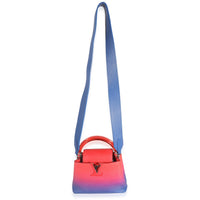 Louis Vuitton Blue Red Ombre Taurillon Mini Capucines Handbag box