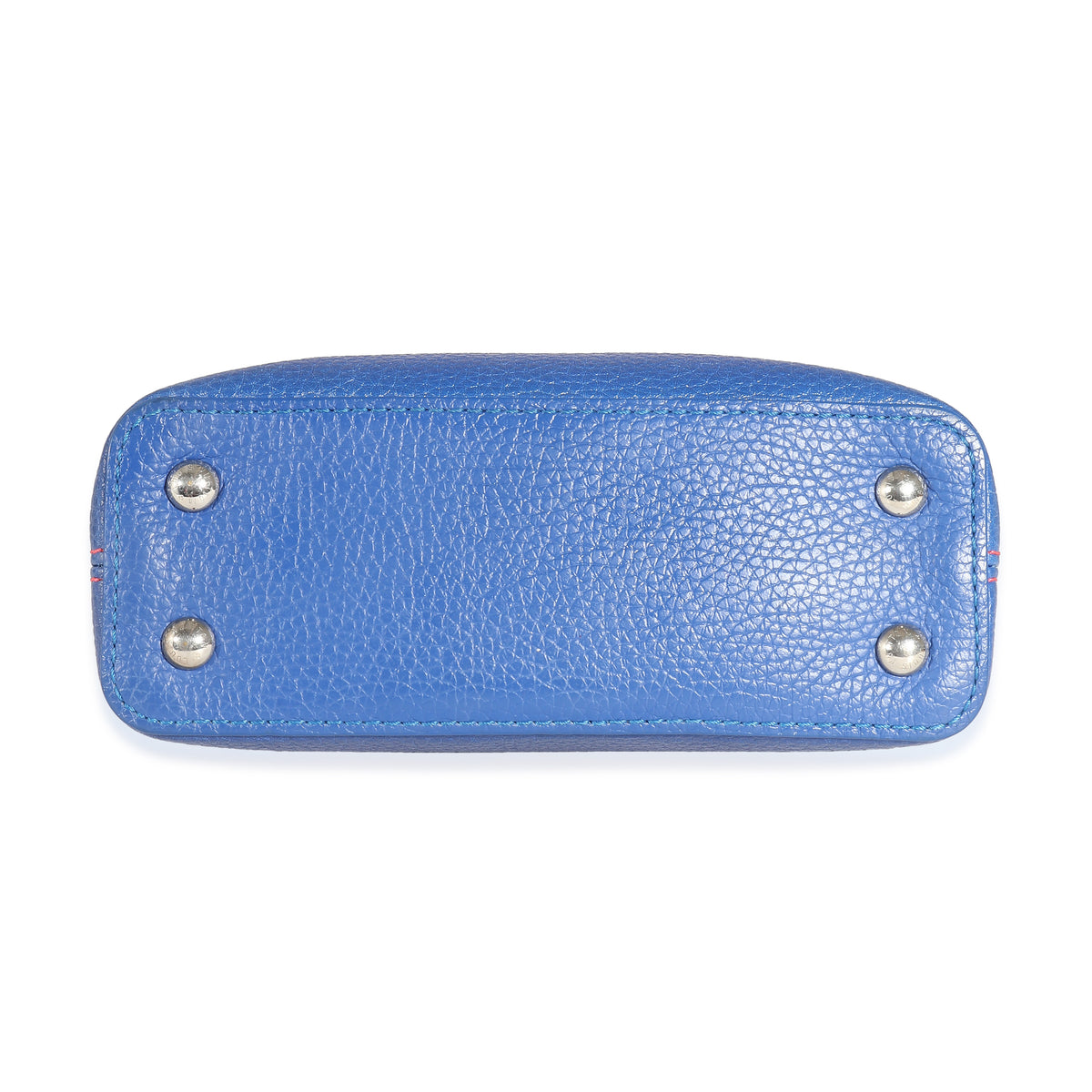 Louis Vuitton Blue Red Ombre Taurillon Mini Capucines Handbag clasp