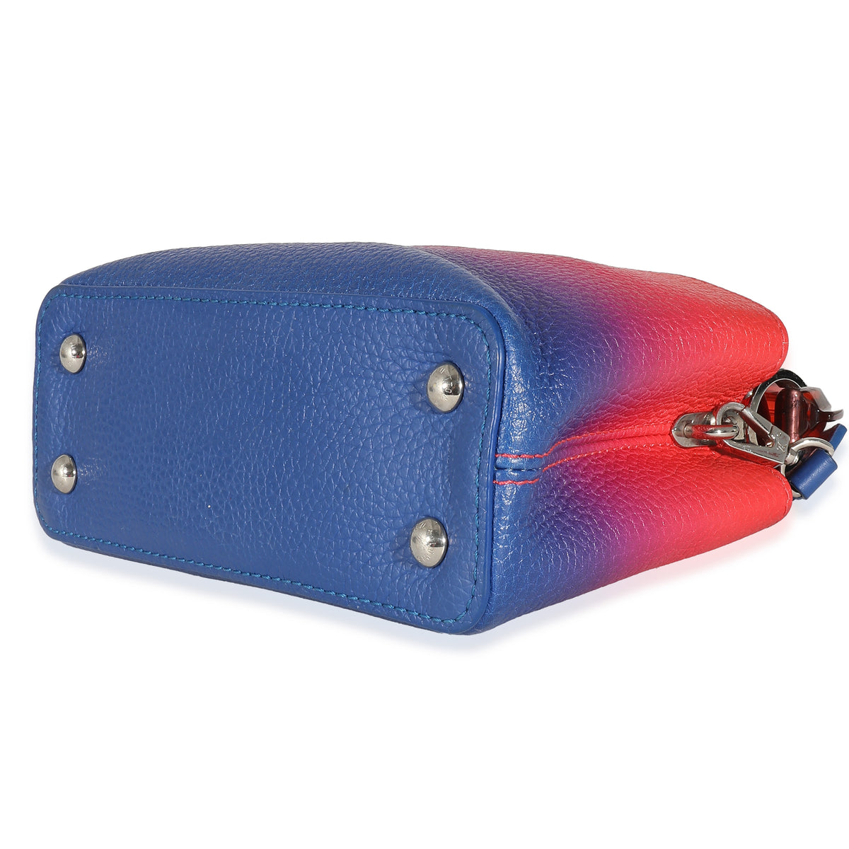 Blue Red Ombre Taurillon Mini Capucines