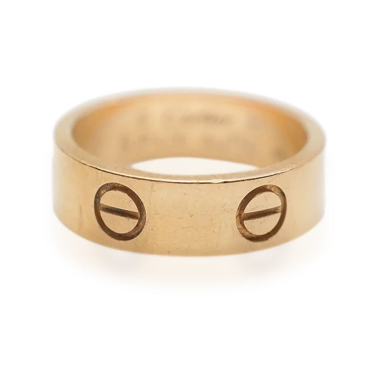 Love Ring in 18K Yellow Gold