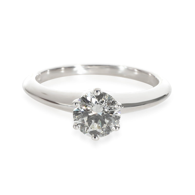 Tiffany & Co. 6 Prong Engagement Ring in Platinum I/VS2 0.80 CTW