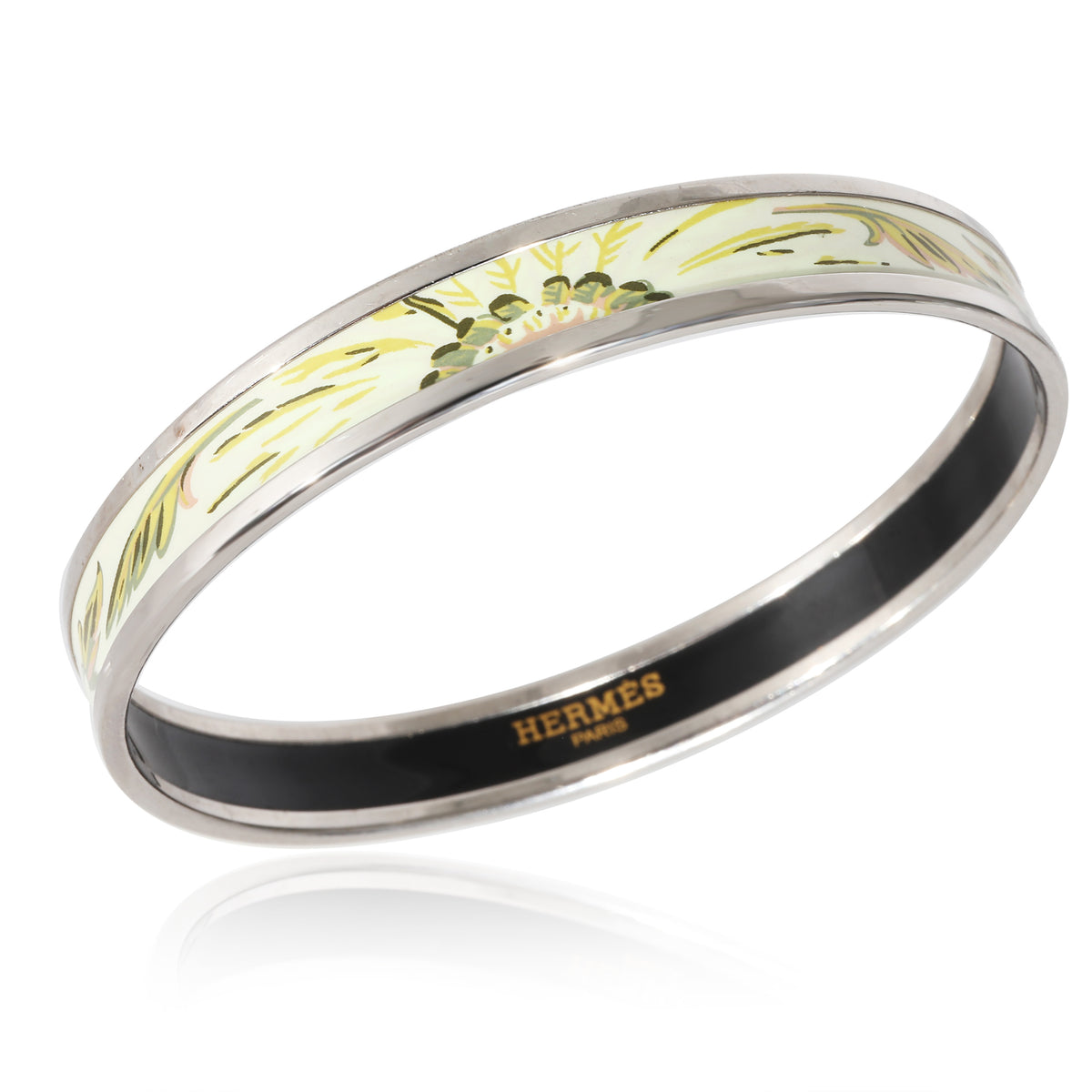 Enamel Palladium Plated Bangle