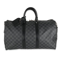 Damier Graphite Canvas Keepall Bandoulière 45