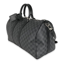 Damier Graphite Canvas Keepall Bandoulière 45