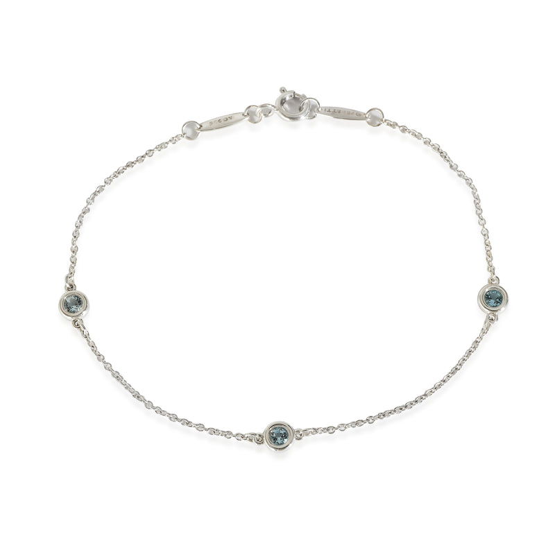 Tiffany & Co. Elsa Peretti Color by the Yard  Bracelet in  Sterling Silver