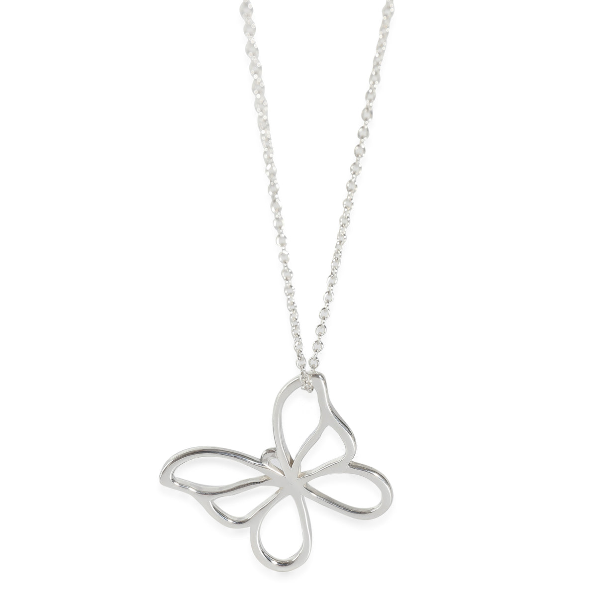 Butterfly Pendant in  Sterling Silver on a Chain
