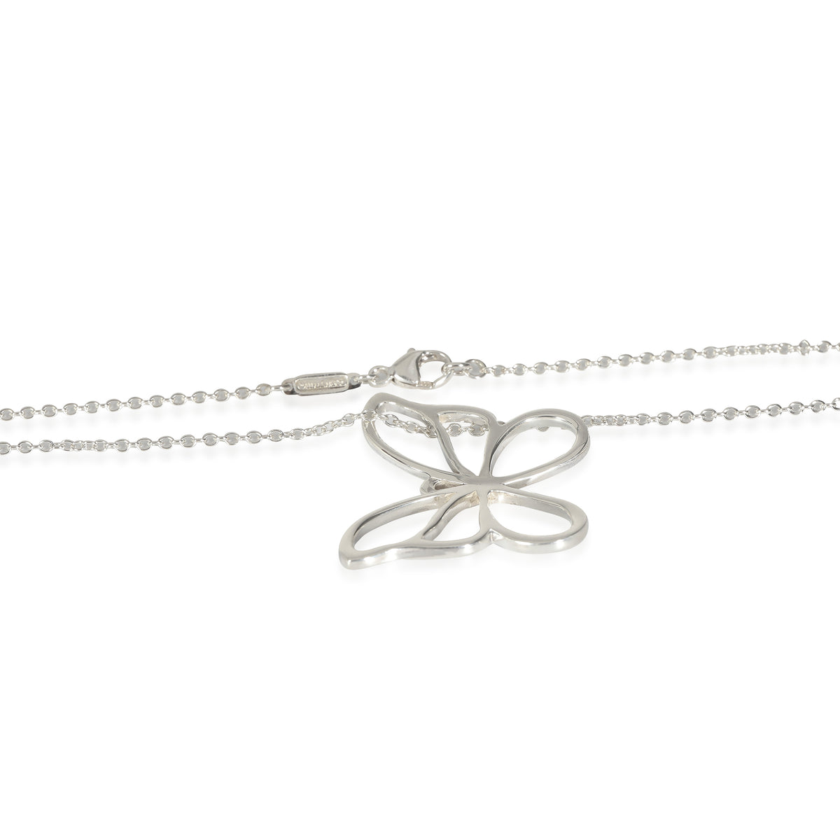 Butterfly Pendant in  Sterling Silver on a Chain