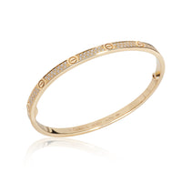 Love Bracelet, Small Model, Paved (Yellow Gold)