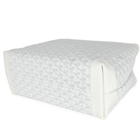 Goyard Blanc Goyardine Canvas Bellechasse PM