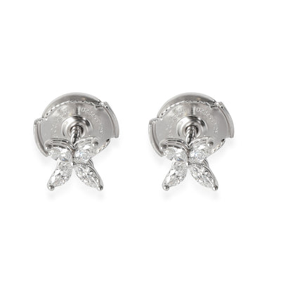Tiffany Victoria® Mini Stud Earrings in  Platinum 0.19 CTW