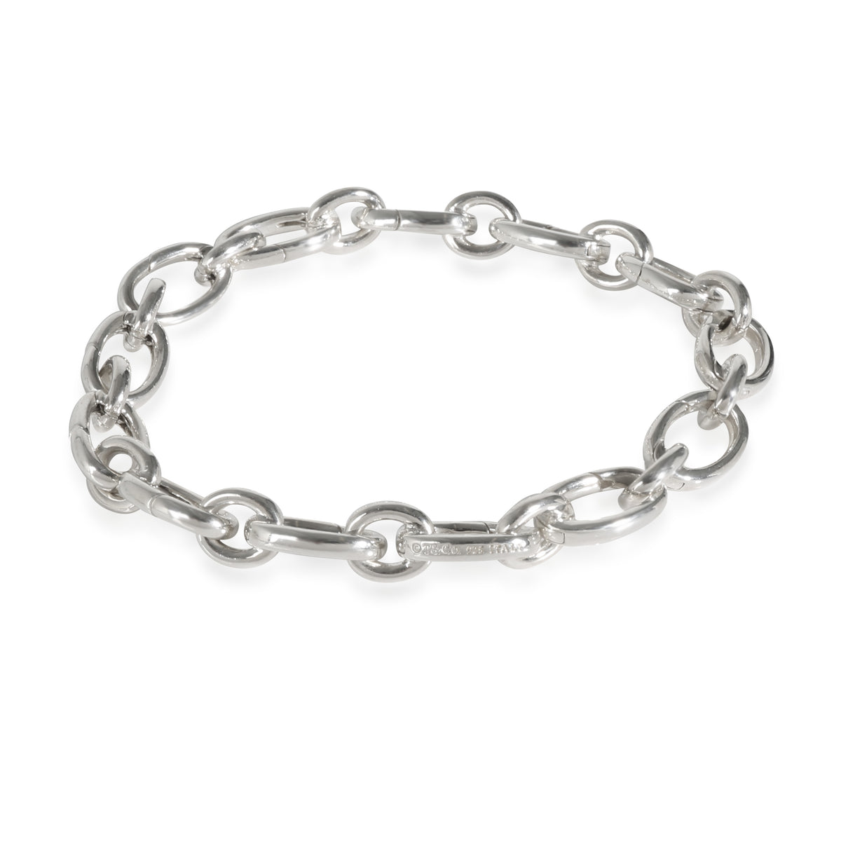 Link Bracelet in Sterling Silver