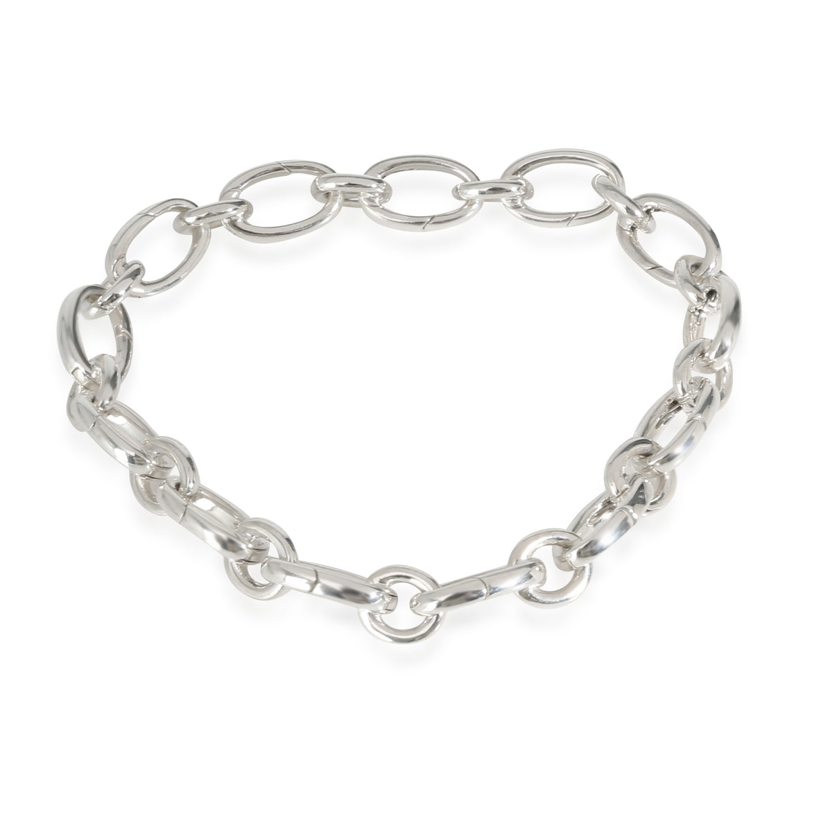 Link Bracelet in Sterling Silver