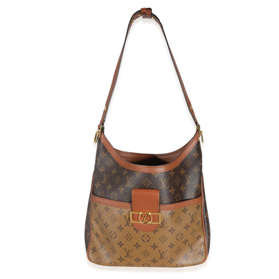 Reverse Monogram Canvas Dauphine Hobo