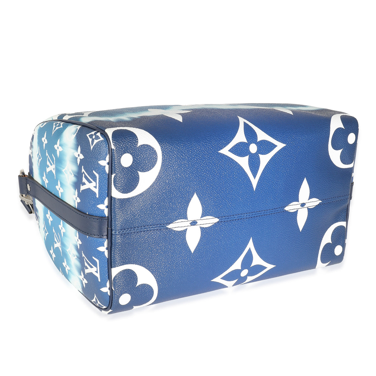 Blue Monogram Escale Canvas Speedy Bandouliere 30