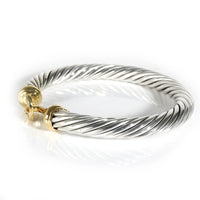 Cable Collectibles Bracelet in 18k Yellow Gold/Sterling Silver 0.09