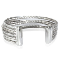 Crossover Bracelet in  Sterling Silver 0.65 CTW