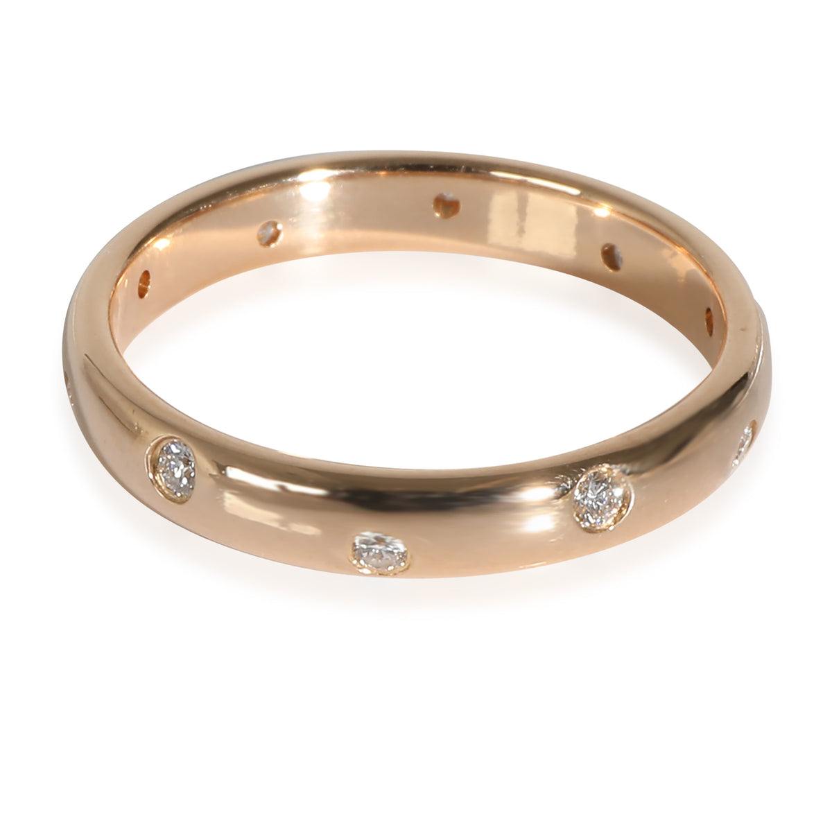 Tiffany & Co. Etoile Band in 18k Rose Gold 0.1 CTW