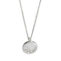 Happy Diamonds Icons Pendant in 18K White Gold 0.23 CTW