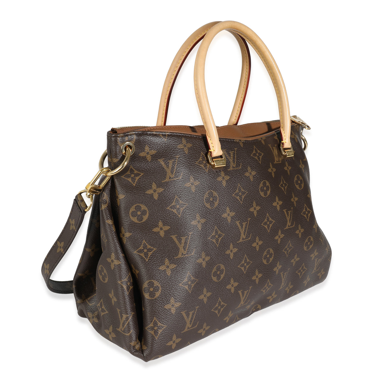 Havane Monogram Canvas Pallas MM