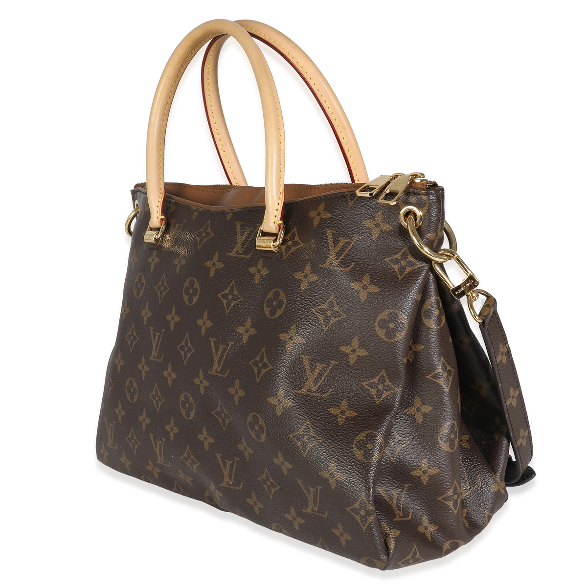 Havane Monogram Canvas Pallas MM