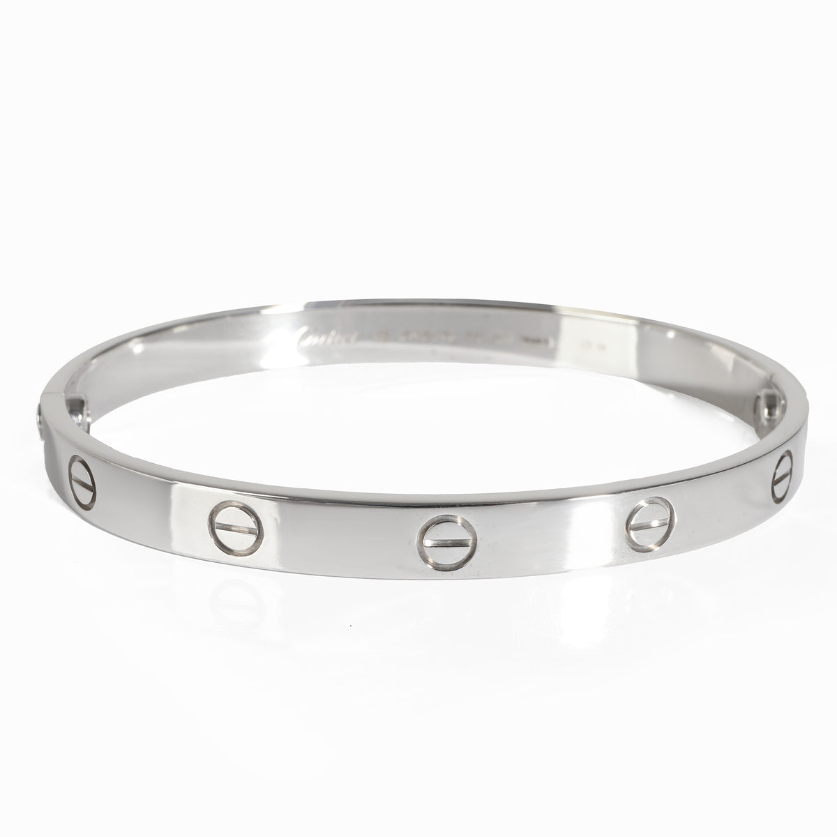 Cartier Love Bracelet (White Gold)