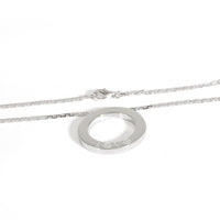 Love Necklace, 3 Diamonds (White Gold)