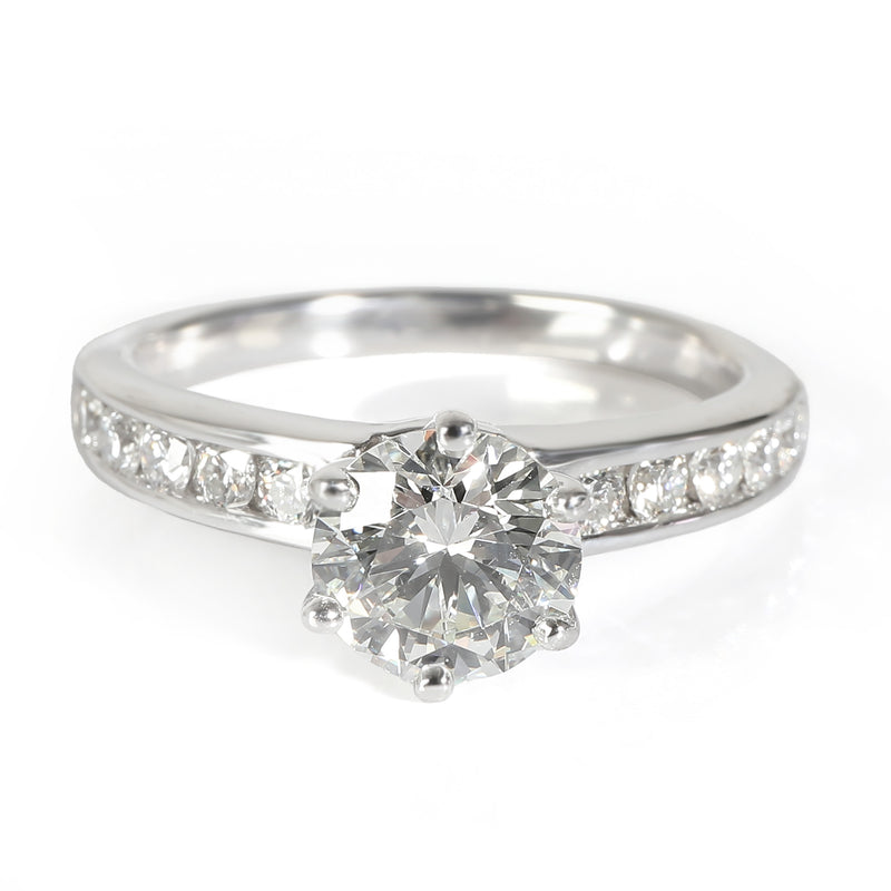 Tiffany & Co. Diamond Engagement Ring in Platinum I VS1 1.60 CTW