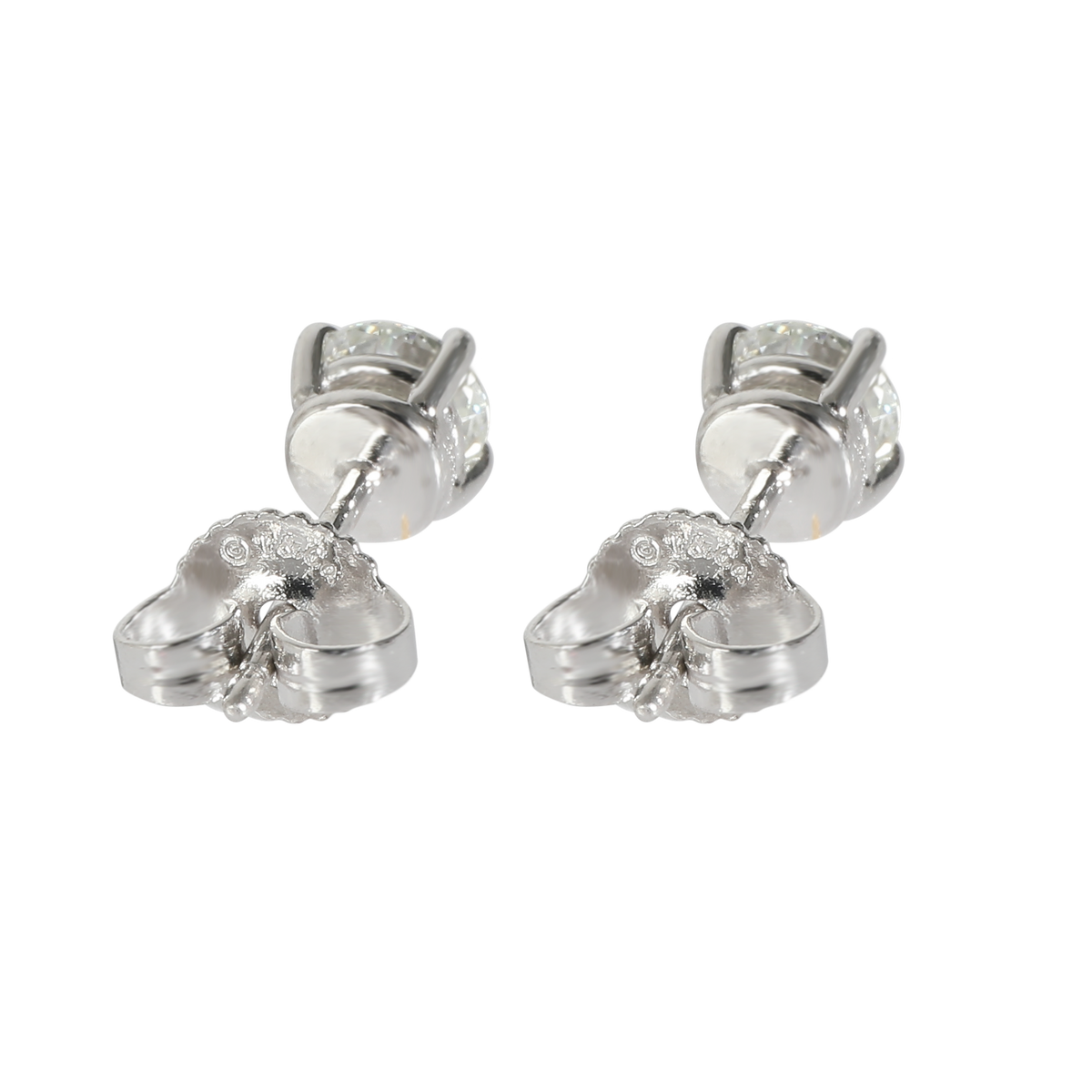 Diamond Collection Stud Earrings in Platinum I VS1 0.94 Ctw