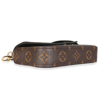 Khaki Monogram Canvas Felicie Strap & Go