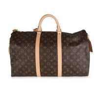 Monogram Canvas Keepall Bandoulière 50