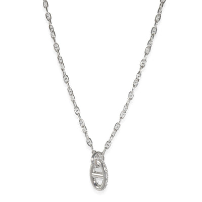 Hermès Farandole Pendant in 18K White Gold 0.45 CTW fv