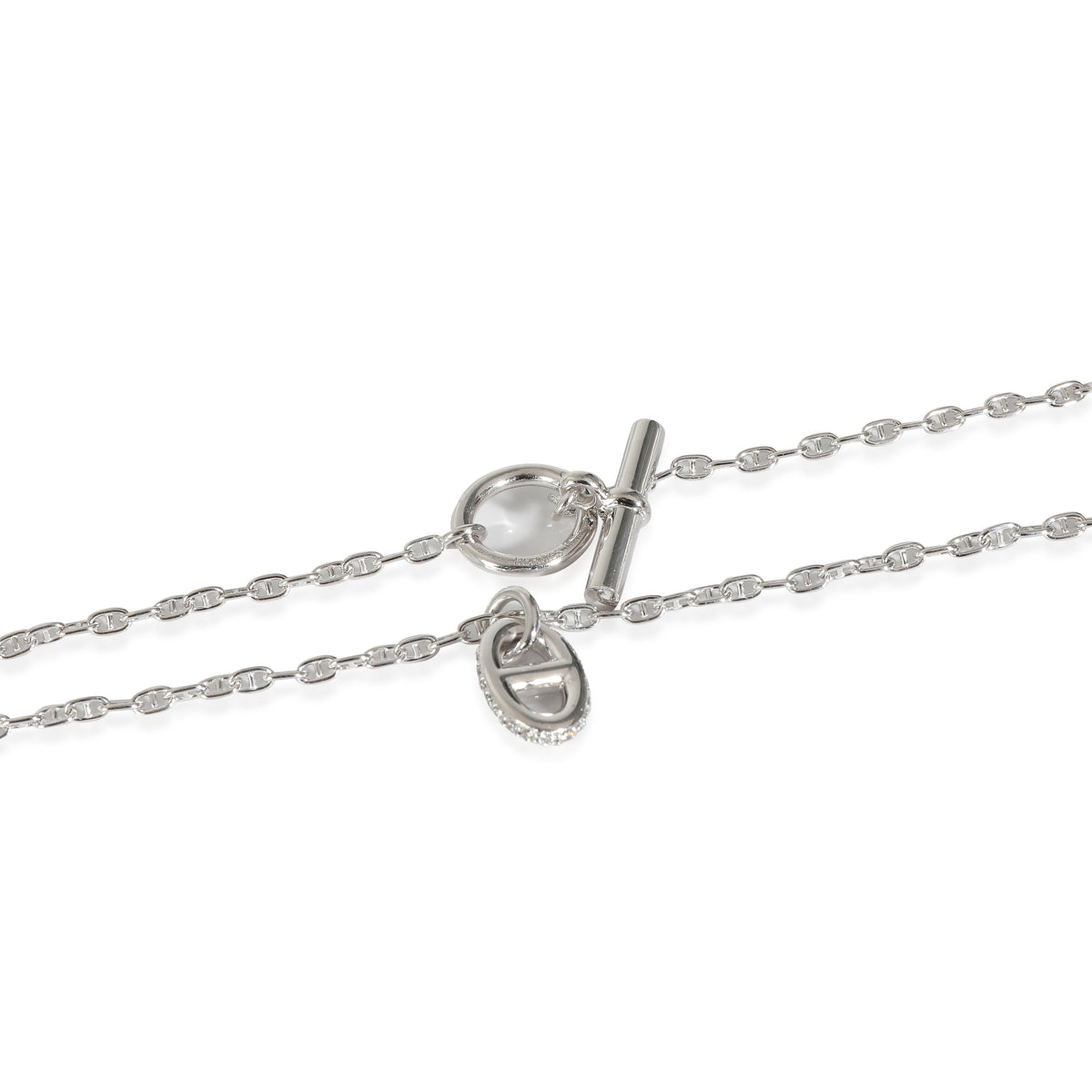 Farandole Pendant in 18K White Gold 0.45 CTW