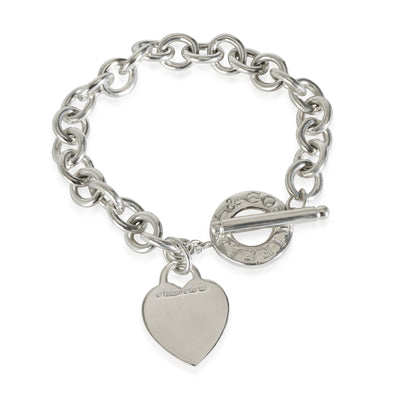 Tiffany & Co. Heart Tag Toggle Bracelet in  Sterling Silver