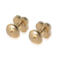 Van Cleef & Arpels Alhambra Stud Earring in 18K Yellow Gold