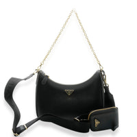 Prada Black Saffiano Re-Edition 2005 Bag