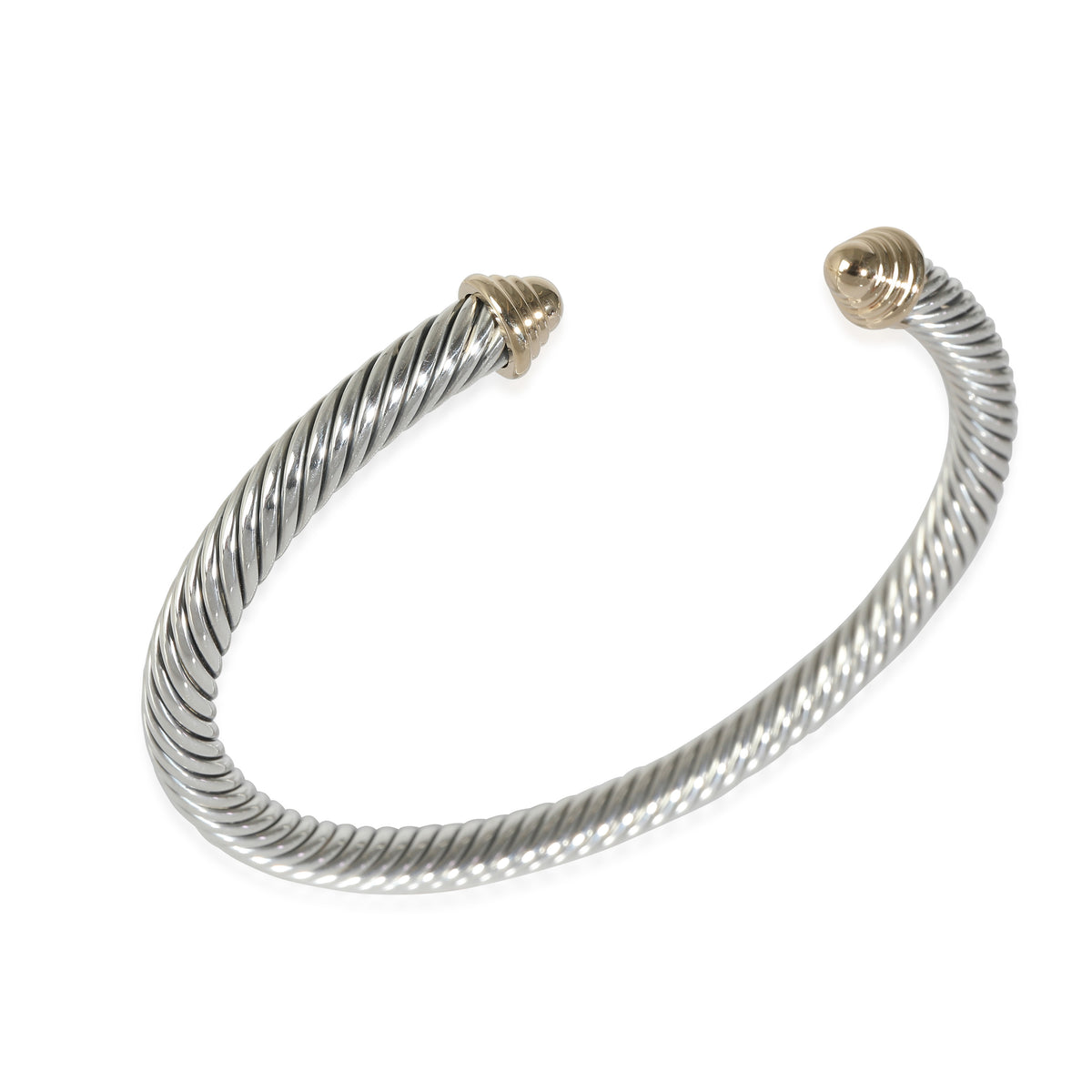 David Yurman Cable Classic Bracelet in 14k Yellow Gold/Sterling Silver