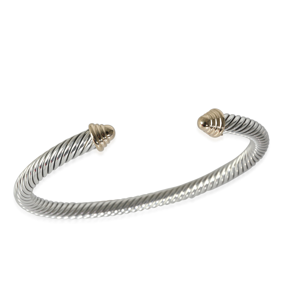 David Yurman Cable Classic Bracelet in 14k Yellow Gold/Sterling Silver