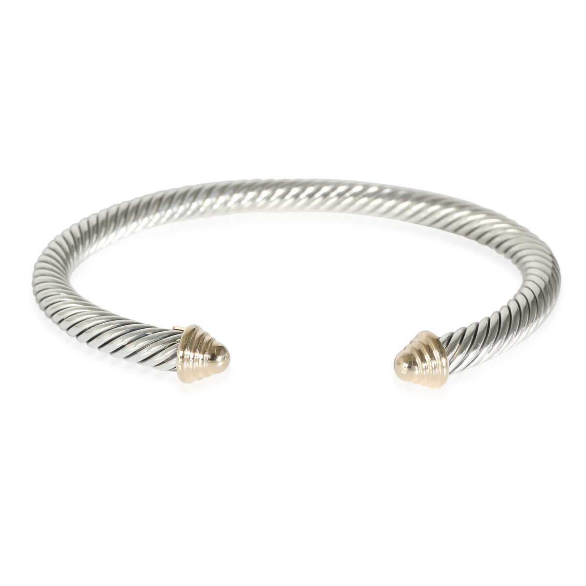 David Yurman Cable Classic Bracelet in 14k Yellow Gold/Sterling Silver