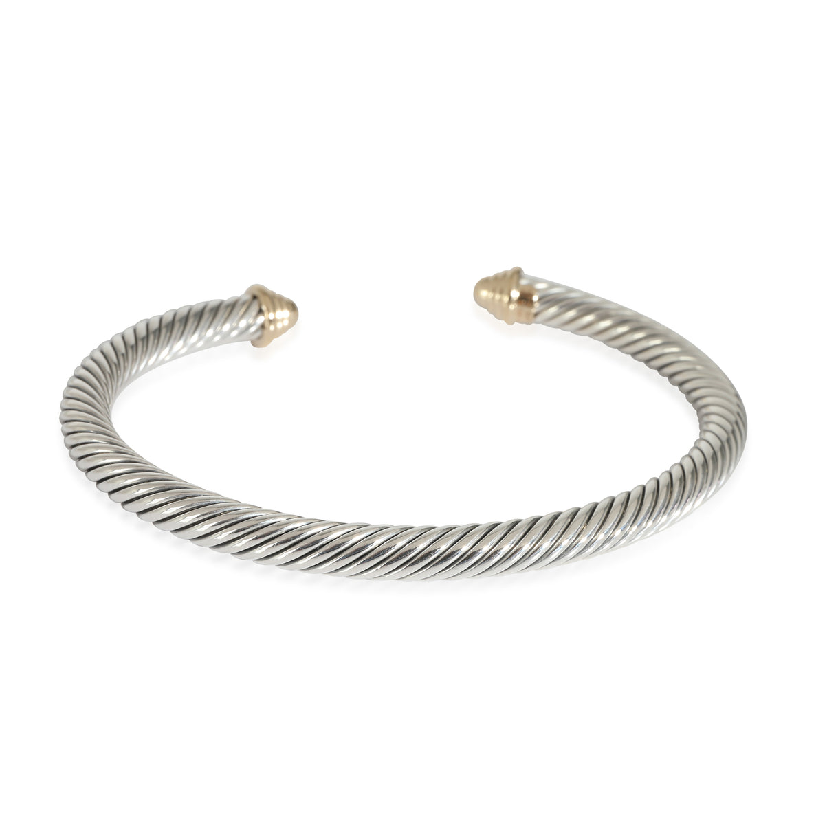 David Yurman Cable Classic Bracelet in 14k Yellow Gold/Sterling Silver